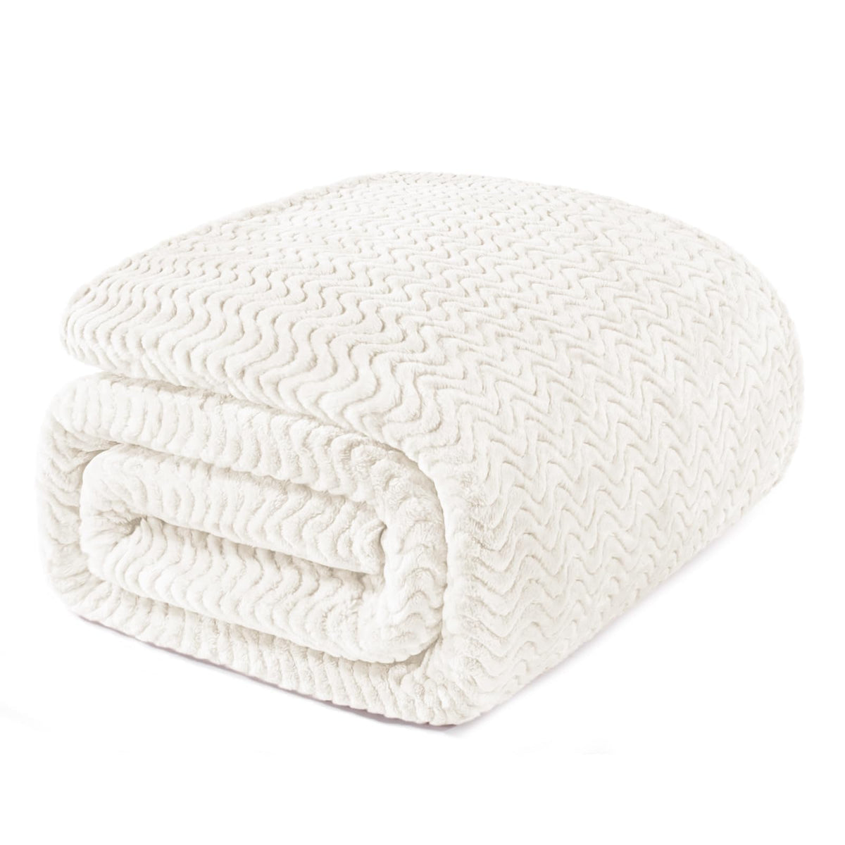 Exclusivo Mezcla Large Fleece Throw Blanket for Couch, Sofa, Celadon