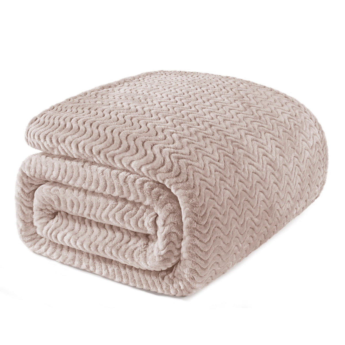 Exclusivo Mezcla Large Fleece Throw Blanket for Couch, Sofa, Celadon