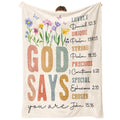SteadStyle Gifts for Women, Birthday Inspirational Christian Blanket