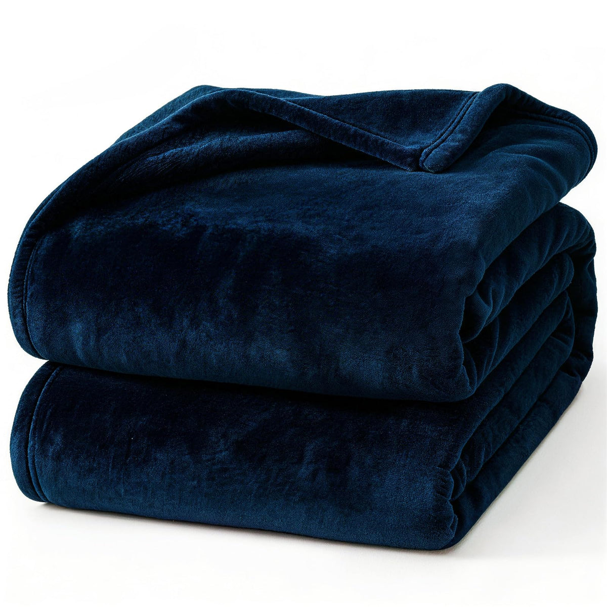 Hansleep Queen Grey Fleece Blanket, Soft Flannel Bed Blanket