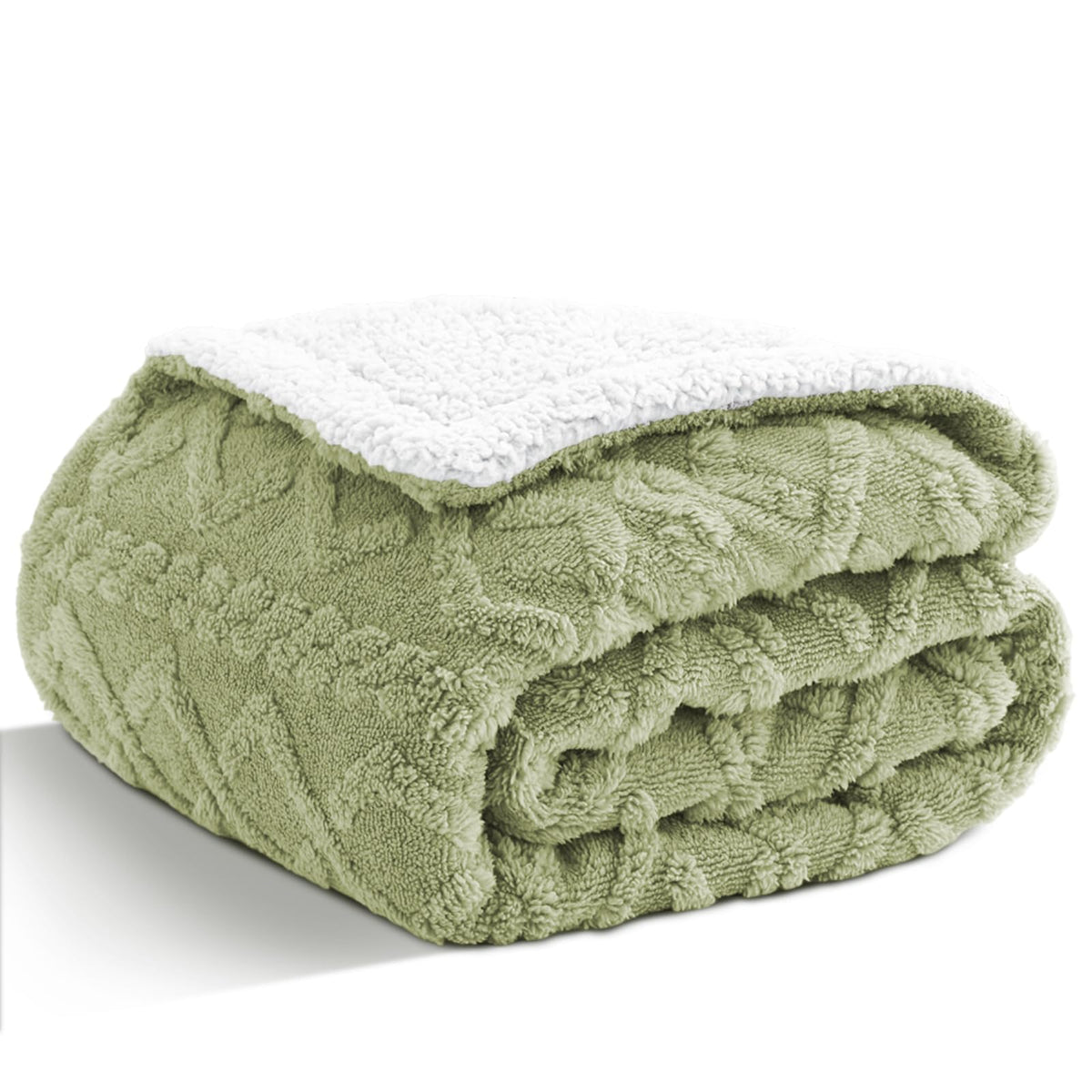 Sherpa Throw Blanket for Couch, and Bed, Queen 90"x90", Mustard