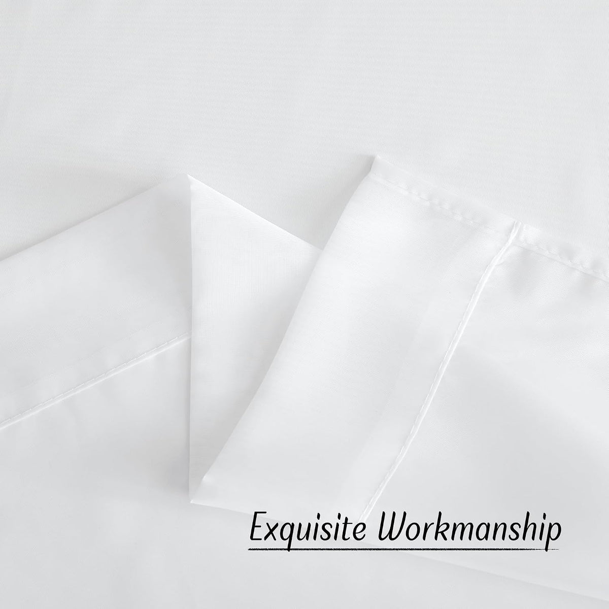 NICETOWN White Sheer Curtains & Drapes 96 inches Long for Living Room - Grommet Top Solid Lightweight & Airy Gauzy Window Treatments with Light Filtering for Bedroom, 2 Panels, W54 x L96