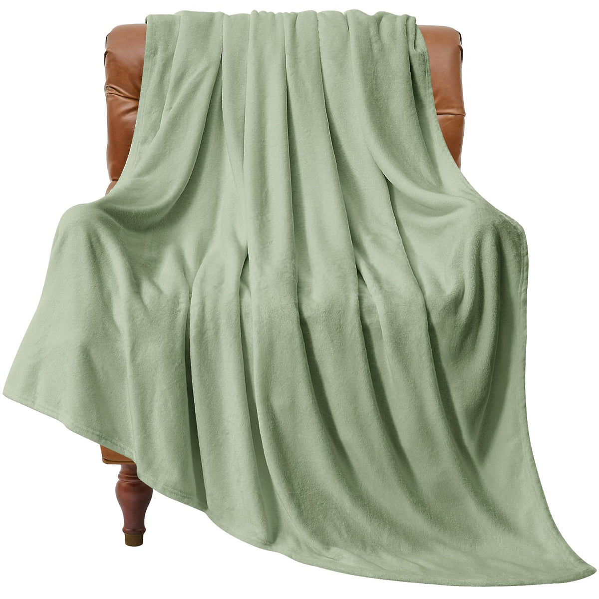 BEDELITE Fleece Blanket Soft Plush Throw for Couch Black 50"x60"