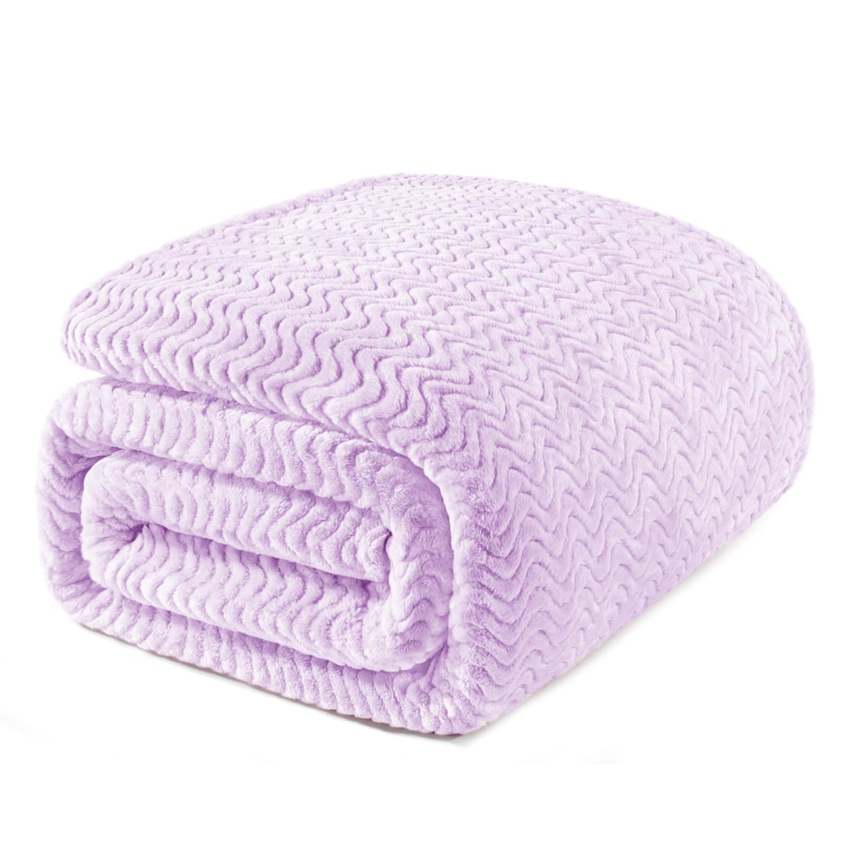 Exclusivo Mezcla Large Fleece Throw Blanket for Couch, Sofa, Celadon
