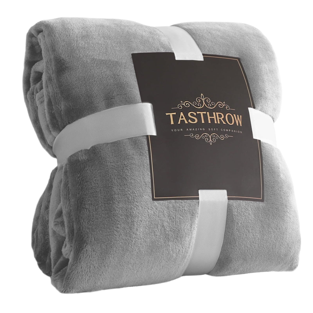 TASTHROW Large Flannel Fleece Throw Blanket, 50×70 Inch