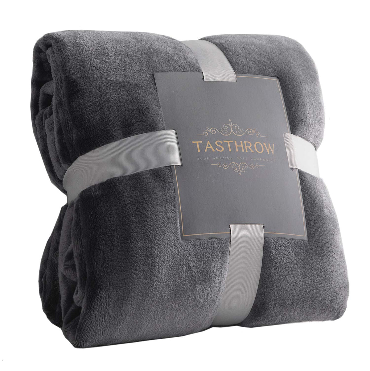 TASTHROW Large Flannel Fleece Throw Blanket, 50×70 Inch