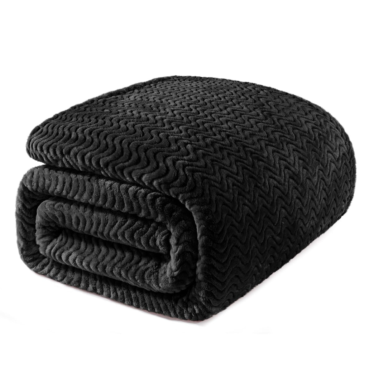Exclusivo Mezcla Large Fleece Throw Blanket for Couch, Sofa, Celadon