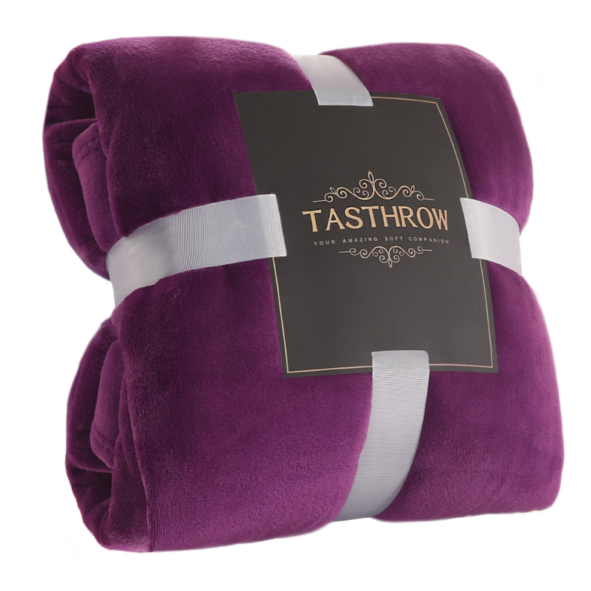 TASTHROW Large Flannel Fleece Throw Blanket, 50×70 Inch