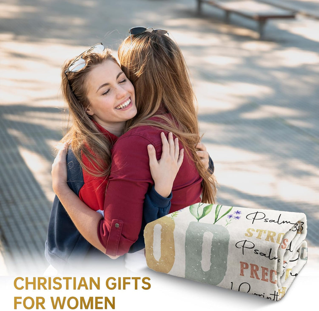 SteadStyle Gifts for Women, Birthday Inspirational Christian Blanket