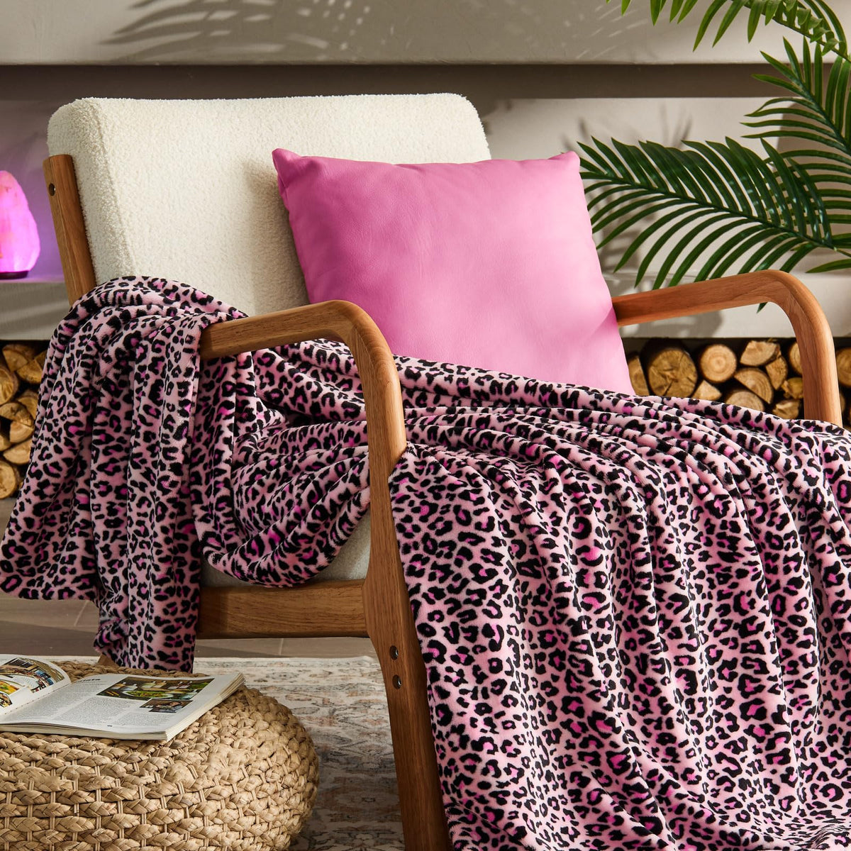 BEDELITE Fleece Blanket Soft Plush Throw for Couch Black 50"x60"