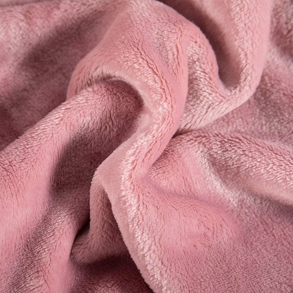 TASTHROW Large Flannel Fleece Throw Blanket, 50×70 Inch