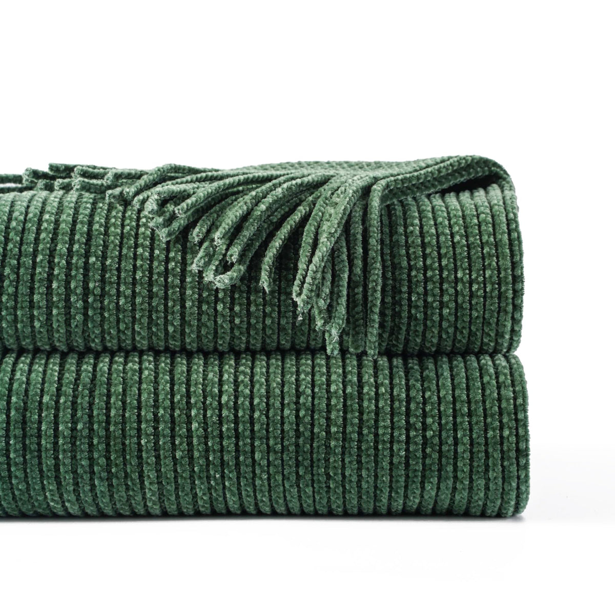 BATTILO HOME Rust Throw Blanket for Couch, 50"x60"