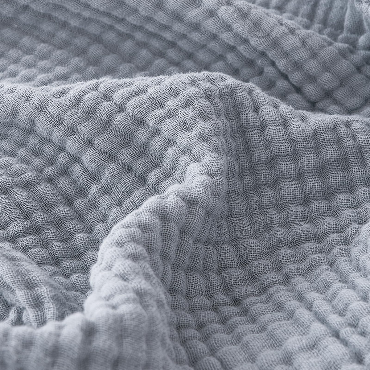 EMME Muslin Throw Blanket for Adults 100% Cotton Blankets for Couch Breathable Gauze All Season Soft and Lightweight Pre-Washed (Teal, 50"x71")