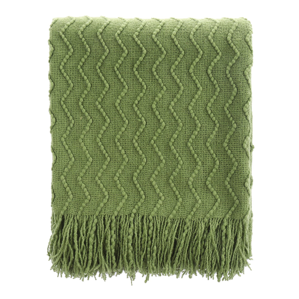 BATTILO HOME Burnt Orange Throw Blanket for Couch, Decorative Fall Throw Blanket with Tassels Halloween Throw Fall Decor, 50"x60"