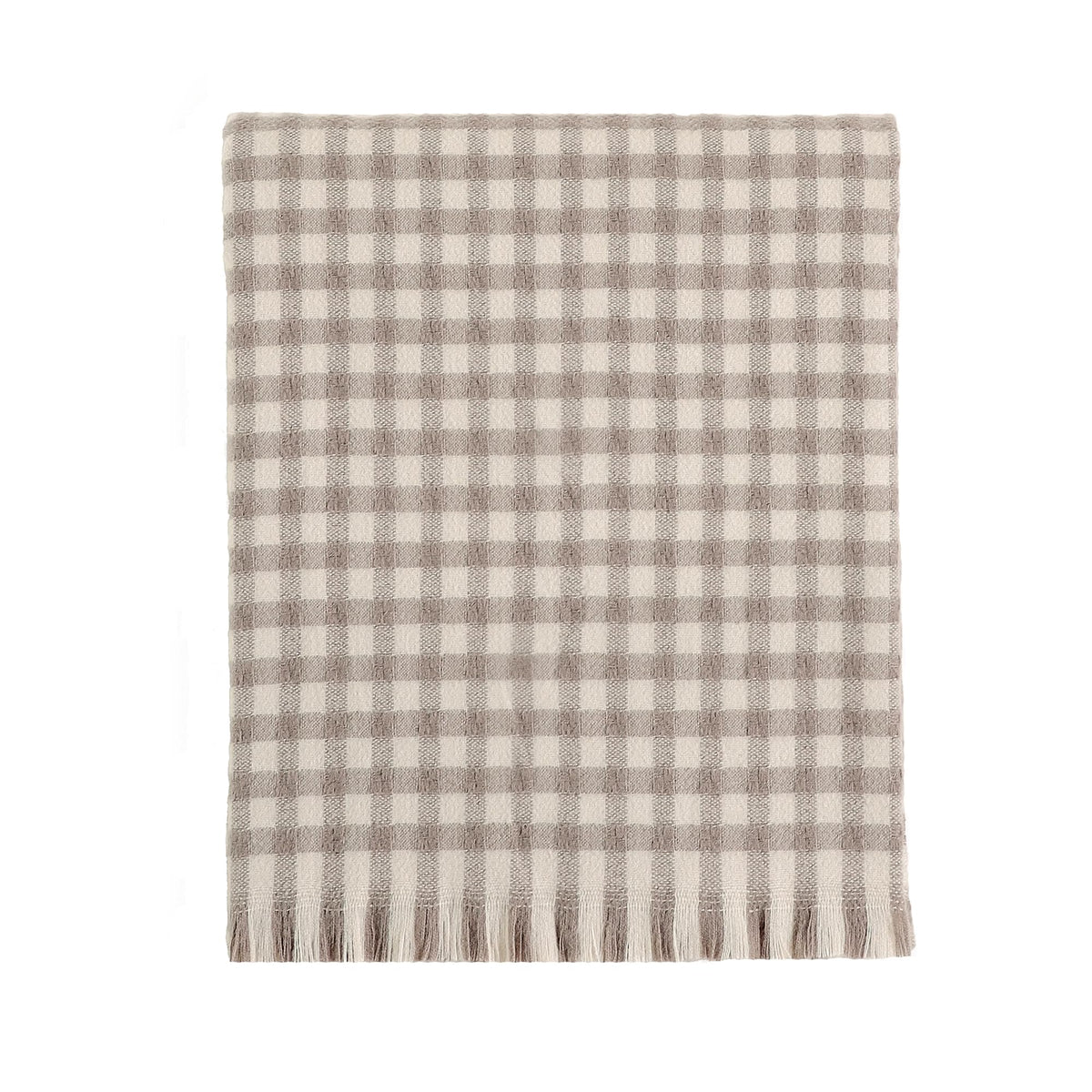 CREVENT Farmhouse Boho Knitted Throw Blanket for Couch Sofa Chair Bed Home Decoration, Soft Warm Cozy Light Weight for Spring Summer Fall (50''X60'' Off White/Ivory/Cream)