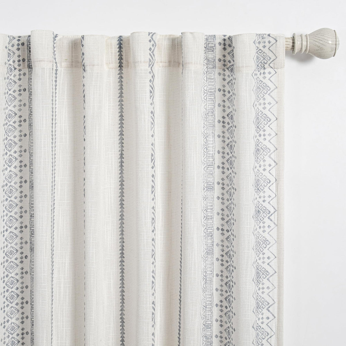 MEETSKY Sage Green Curtains 72 Inches Long 2 Panels Boho Curtains for Living Room Light Filtering Patterned Drapes for Bedroom Linen Style Back Tab Leaf Print Window Treatment, 50” Wide Each Panel