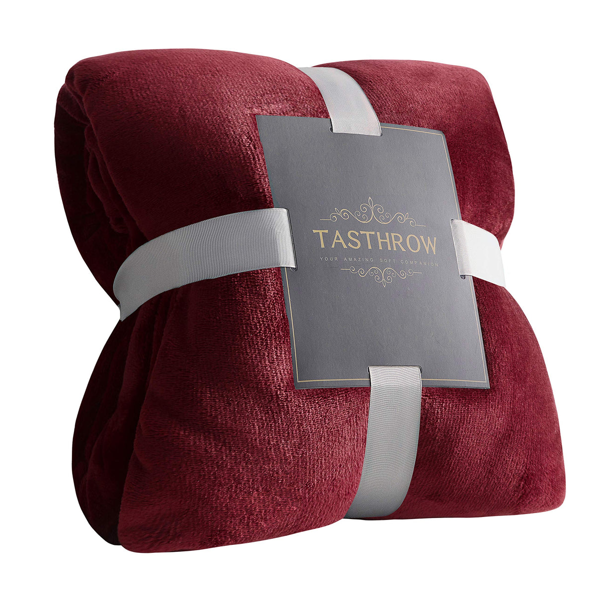 TASTHROW Large Flannel Fleece Throw Blanket, 50×70 Inch