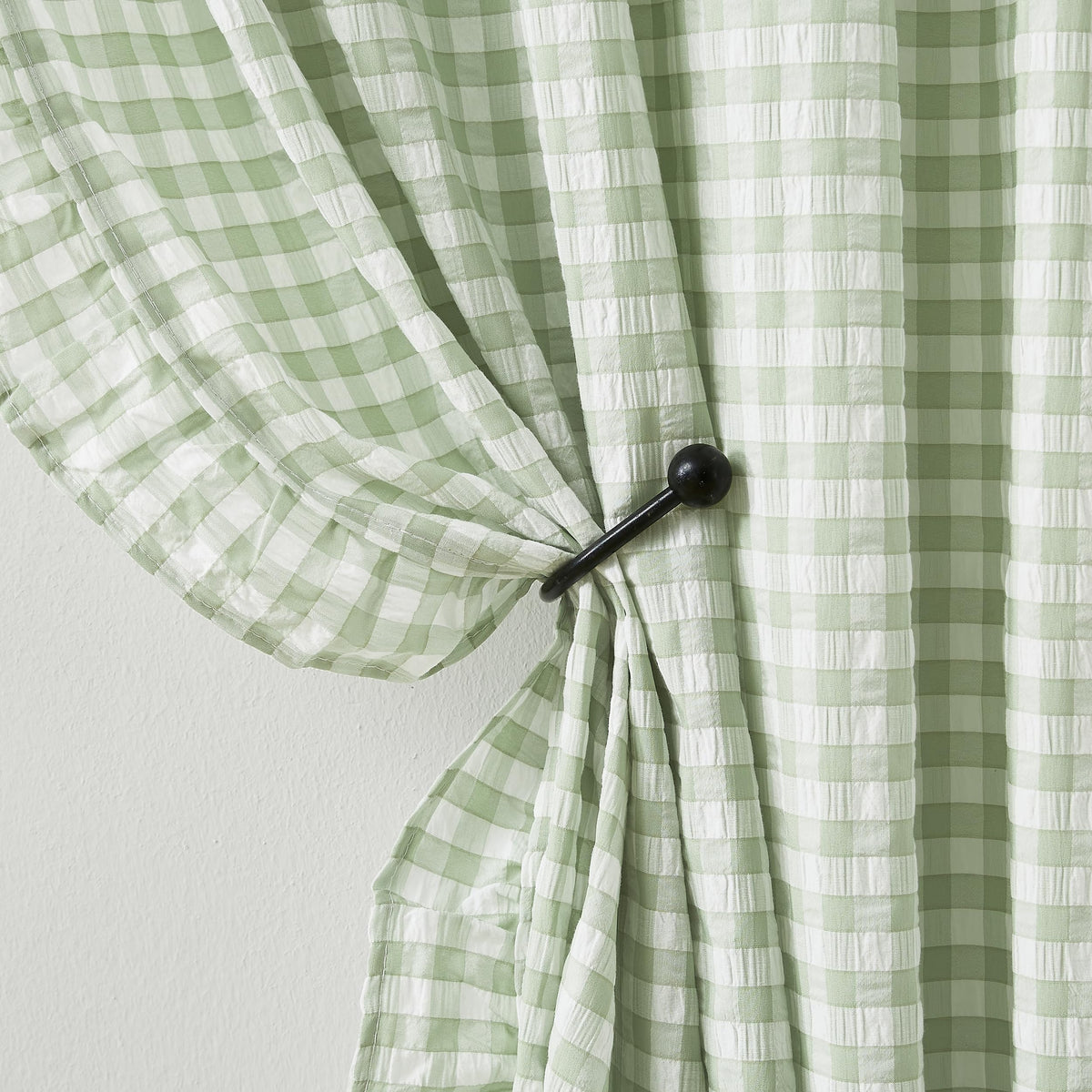 ZJDECOR Brown White Buffalo Plaid Curtains 84 Inches Long for Bedroom