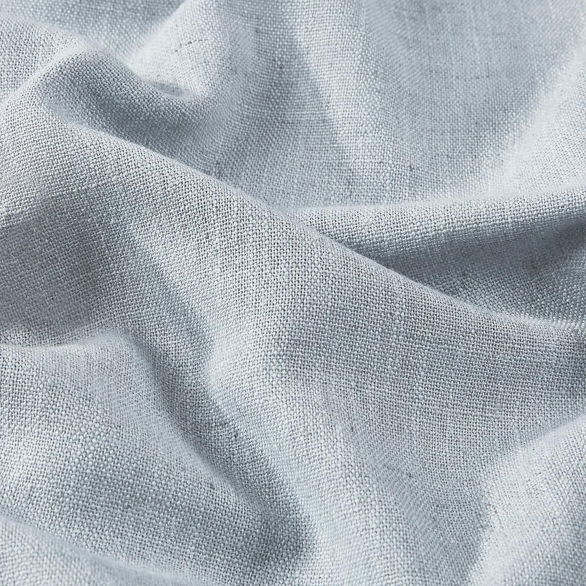Vision Home Pinch Pleated Full Blackout Curtains Linen Blended Room Darkening Window Curtains 84 inch for Living Room Bedroom Thermal Insulated Pinch Pleat Drapes with Hooks 2 Panel 40"Wx84"L,Blue Fog